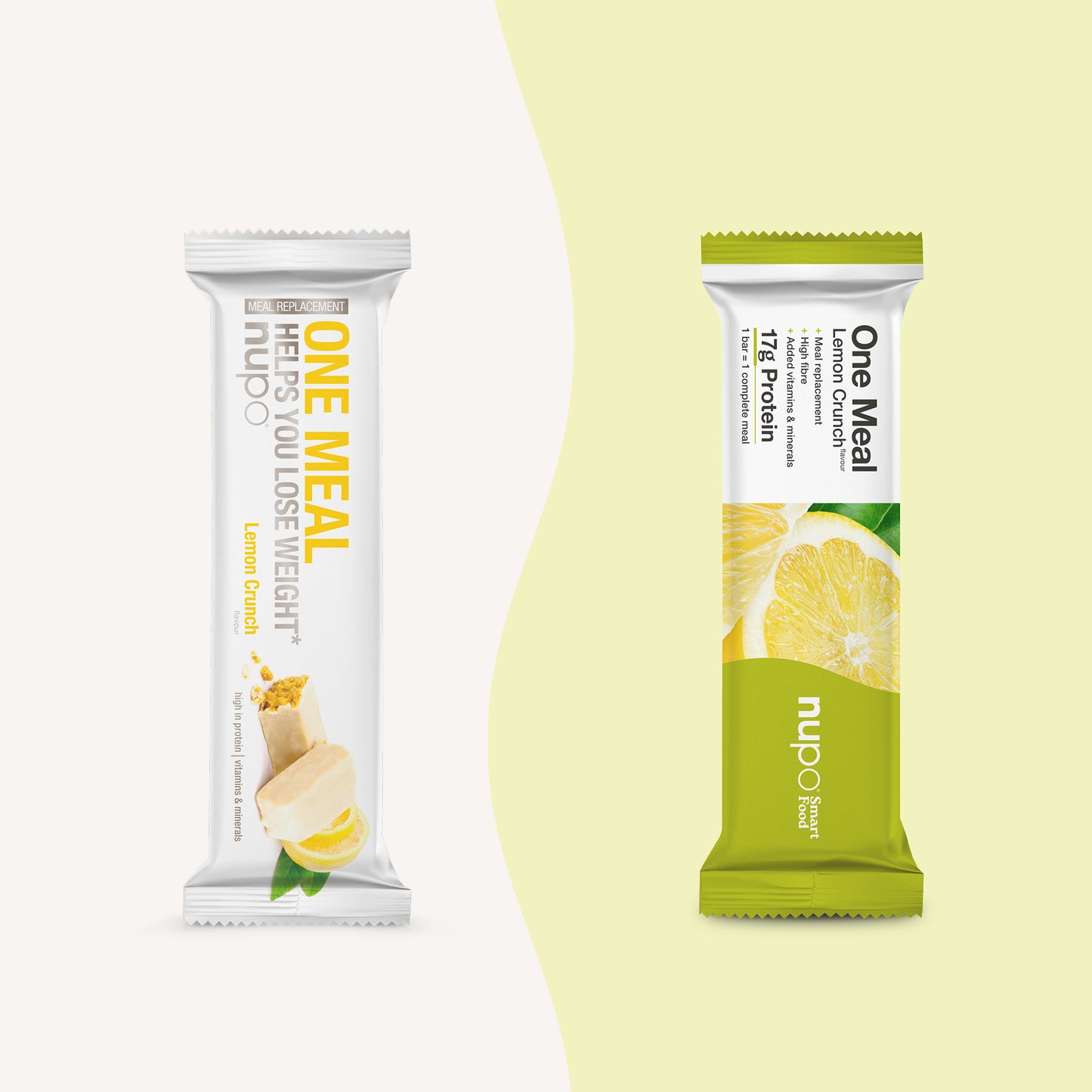 NUPO Tyčinka One Meal Bar Chrumkavý citrón - 15 ks
