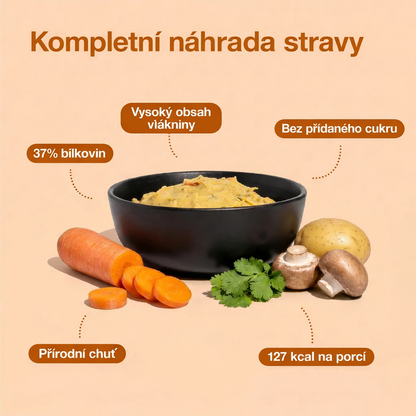 NUPO Diéta - teplé jedlo Pikantná Zeleninová kaša