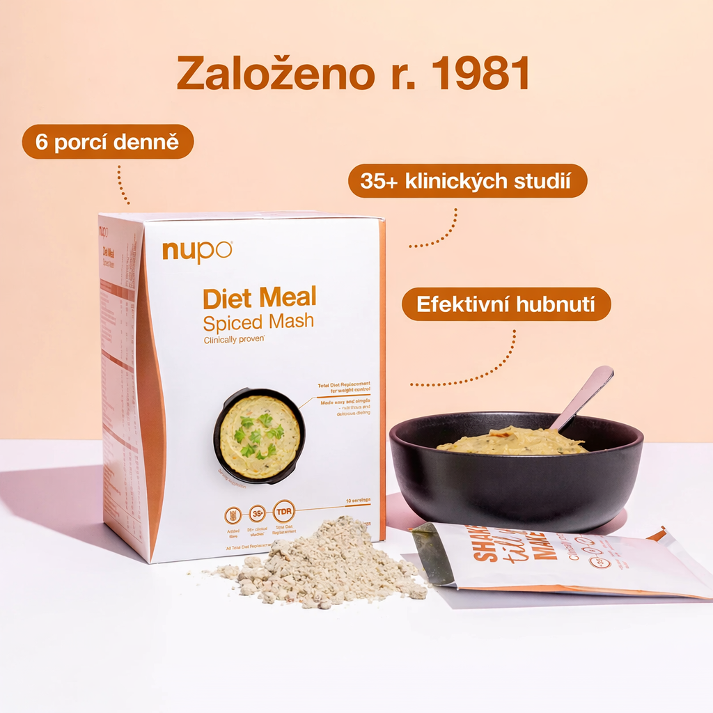 NUPO Diéta - teplé jedlo Pikantná Zeleninová kaša