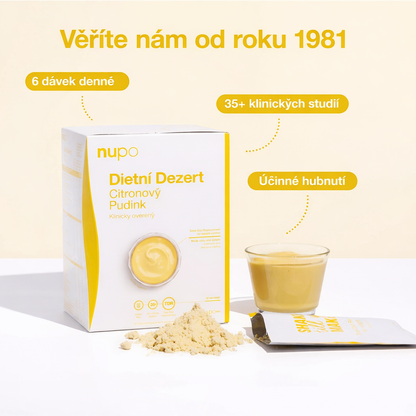NUPO Diéta - Citrónový puding