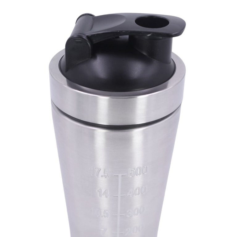 NUPO nerezový šejker - strieborný - 500ml