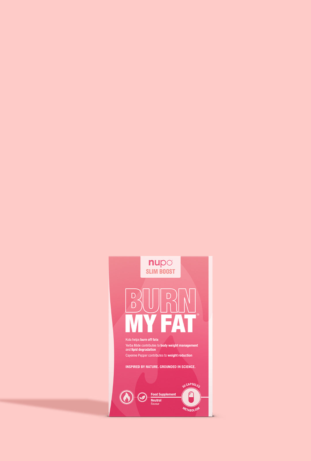 Balíček NUPO Burn My Fat + strieborná fľaša