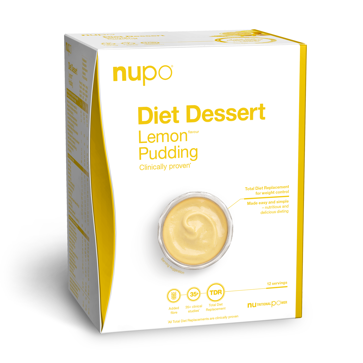 NUPO Diéta - Citrónový puding