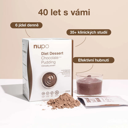 NUPO Diéta - Čokoládový puding