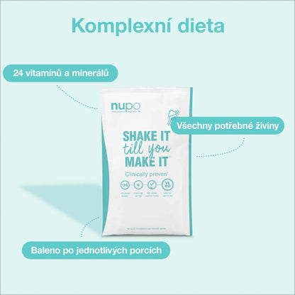 NUPO Diéta – šejk Čokoláda-mäta (bez laktózy)