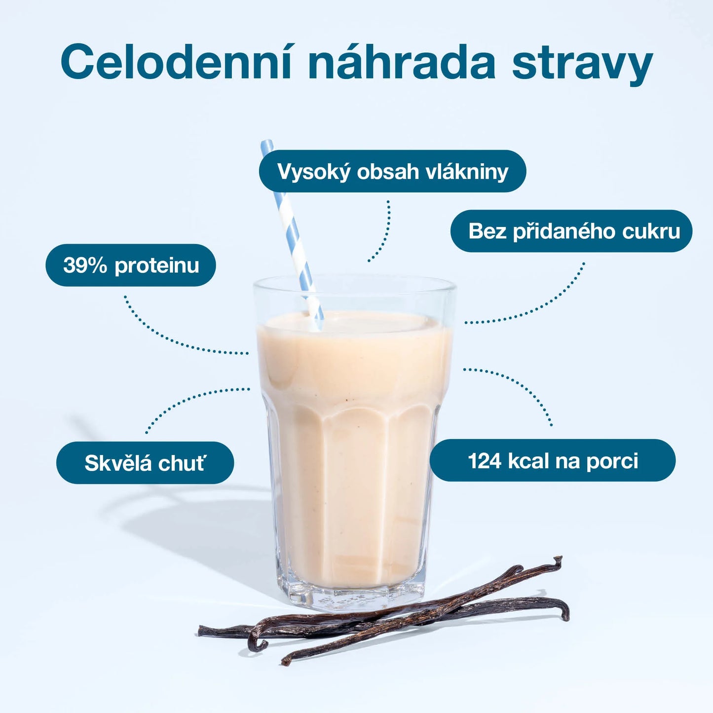 NUPO Diéta - šejk Vanilka (bez laktózy)