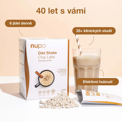 NUPO Diéta - šejk Chai Latte