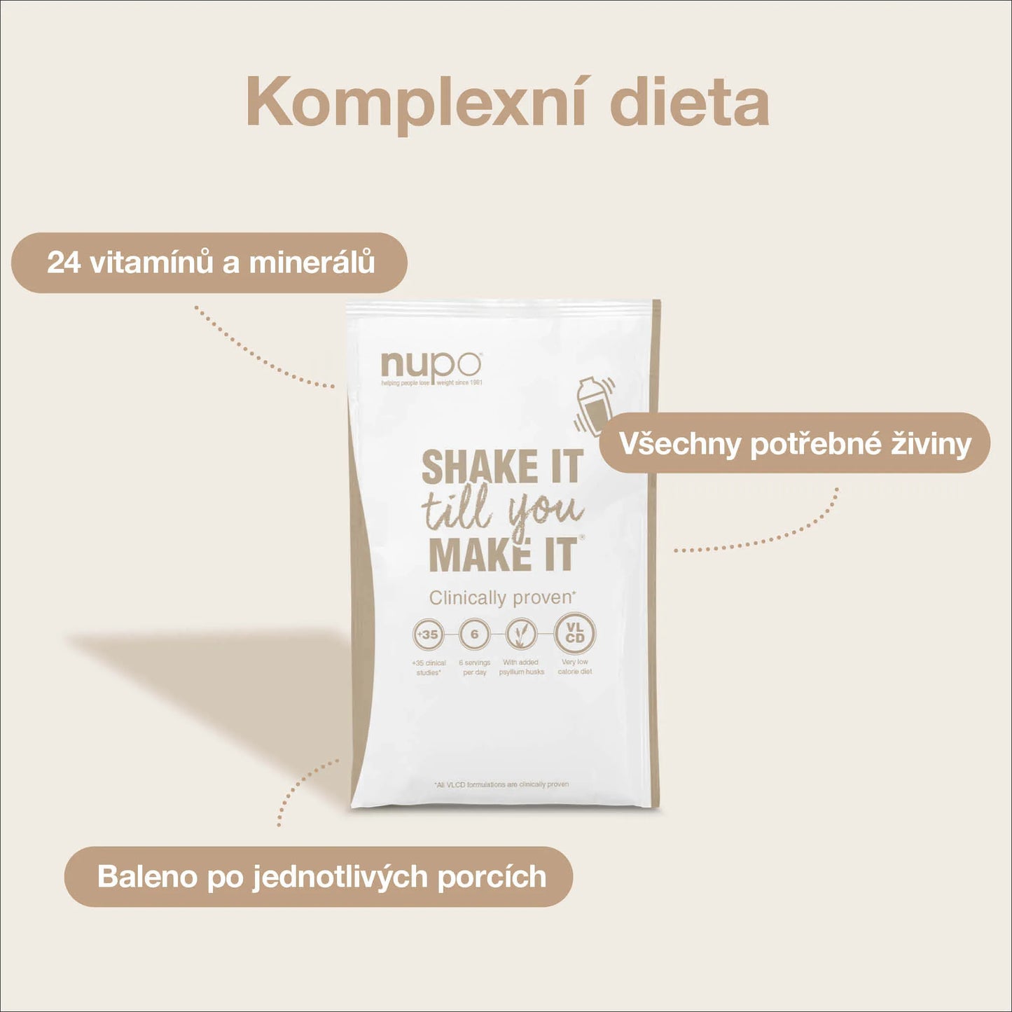 NUPO Diéta - kaša Jablko-škorica (bez laktózy)