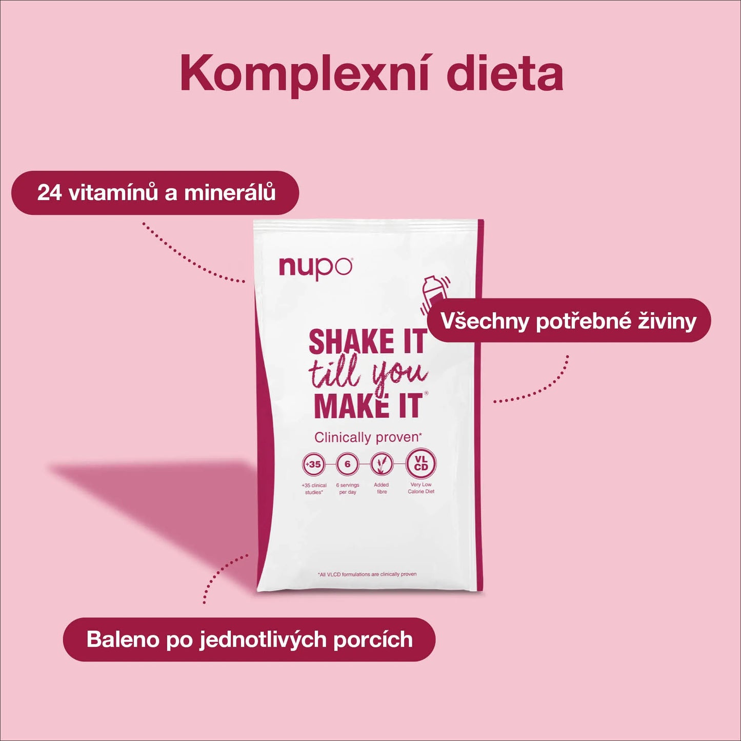 NUPO Diéta - kaša Vanilka-čerešňa