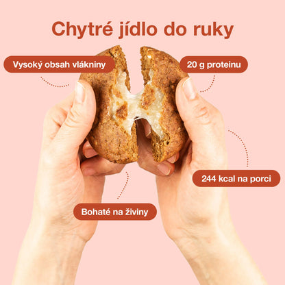 NUPO Koláčik ONE MEAL +Prime Jablko-škorica