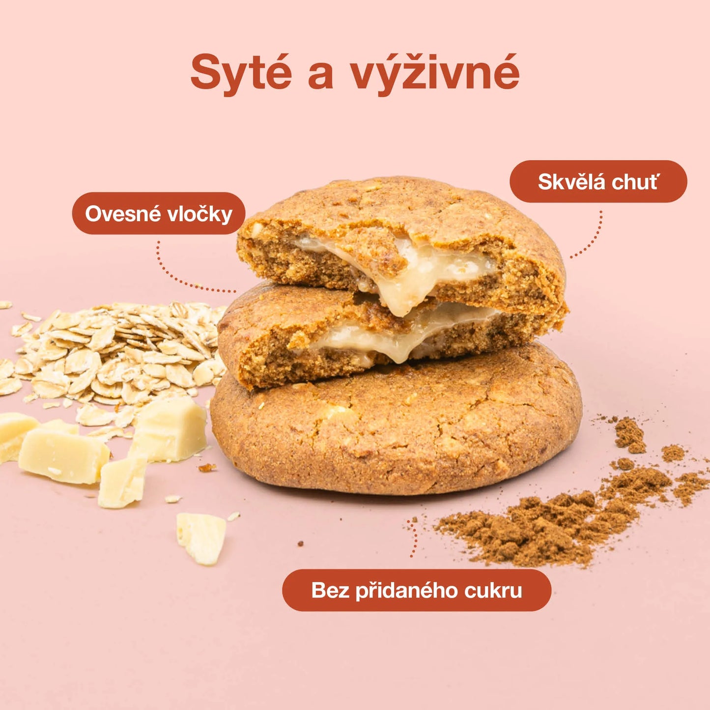 NUPO Koláčik ONE MEAL +Prime Jablko-škorica