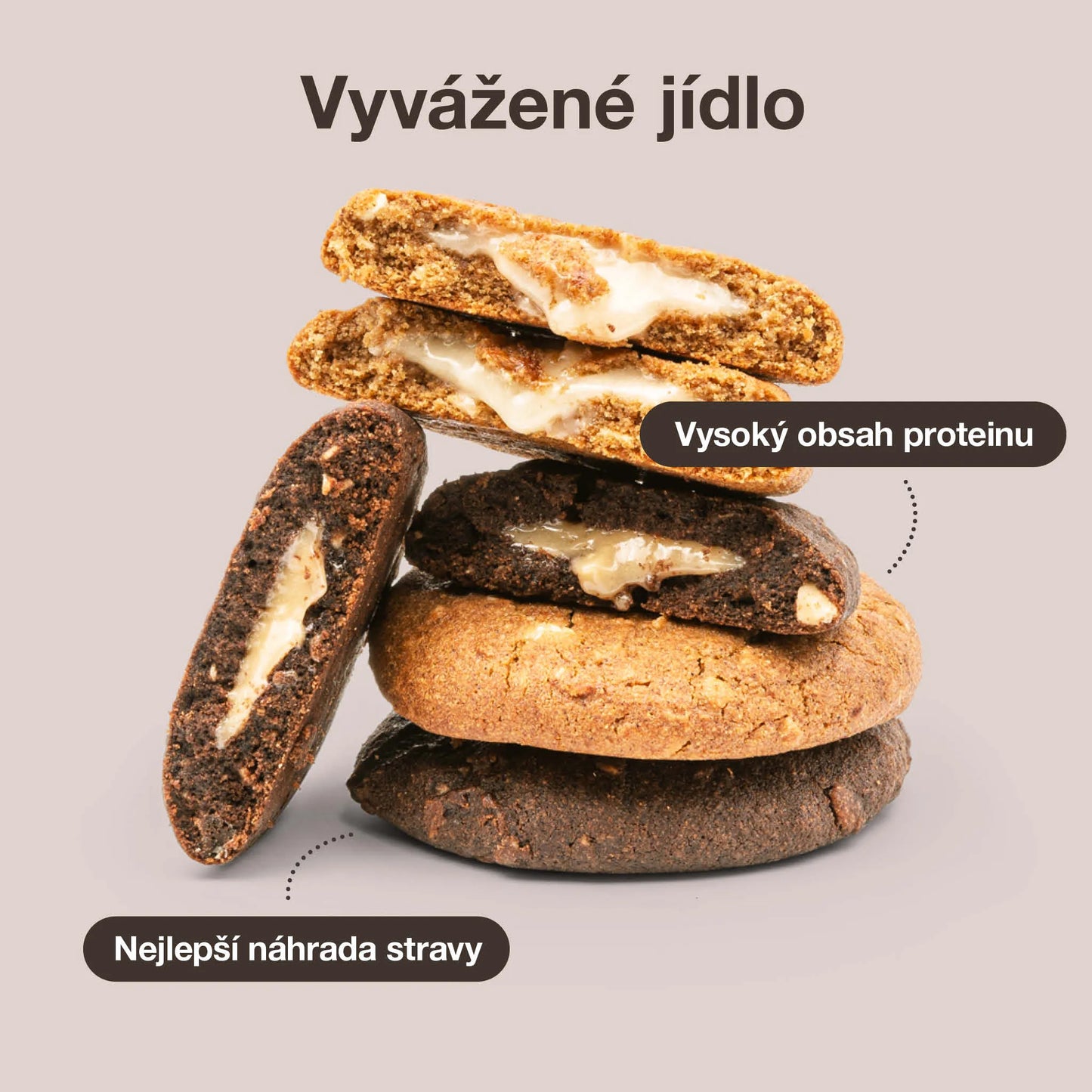 NUPO Koláčik ONE MEAL +Prime Cookies & Cream