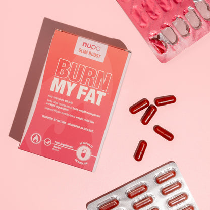 Balíček NUPO Burn My Fat + strieborná fľaša