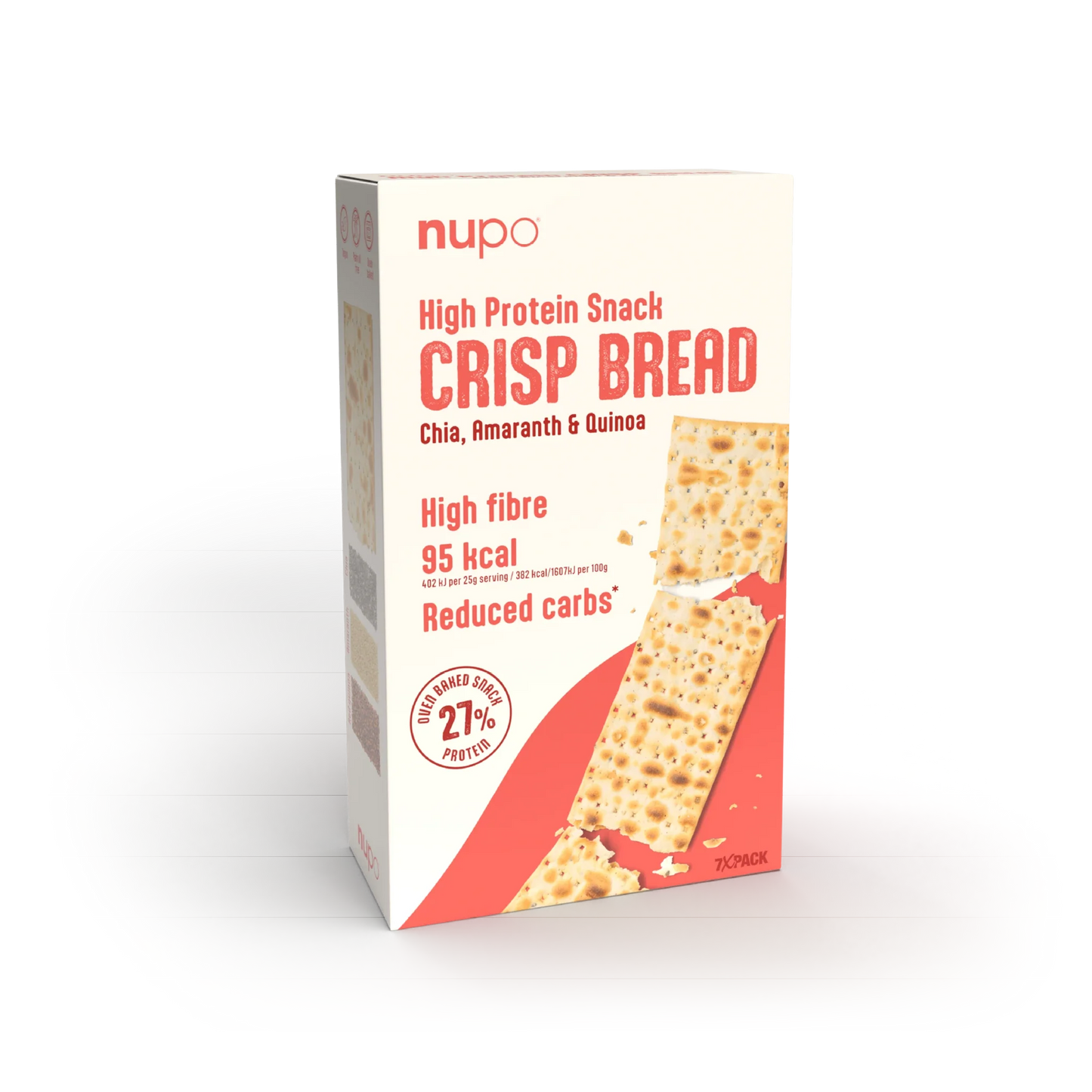 NUPO Crisp Bread - proteínové krekry