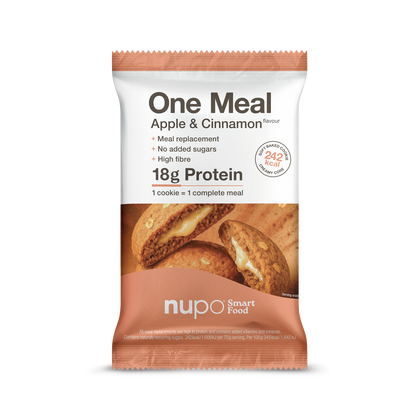 NUPO Koláčik ONE MEAL +Prime Jablko-škorica