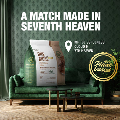 NUPO One Meal +Prime Vegan, 6/9 porcií Čokoláda, bez laktózy