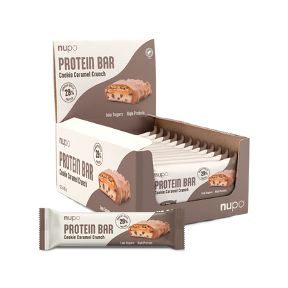 NUPO Proteínová tyčinka Cookie Caramel 12 ks