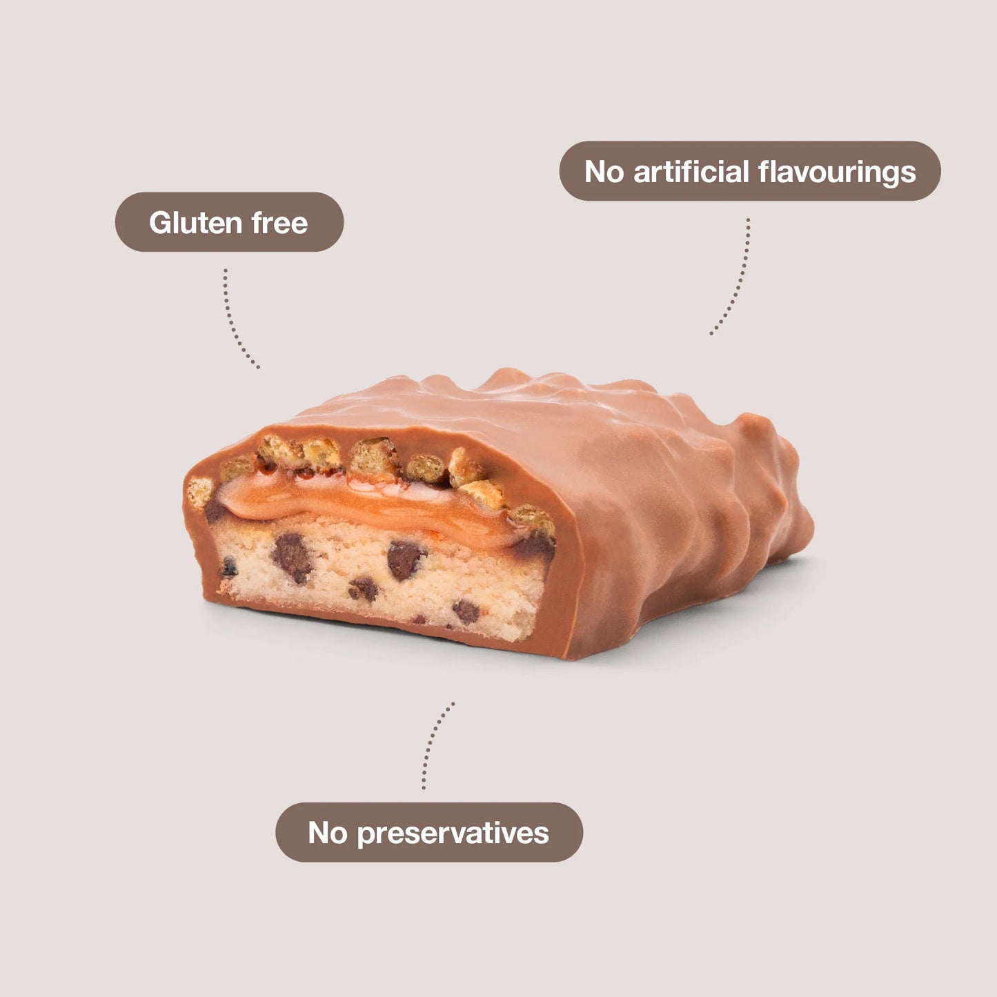 NUPO Proteínová tyčinka Cookie Caramel 12 ks