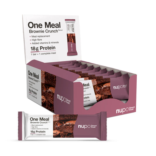 NUPO Tyčinka One Meal Chrumkavé Brownie - 15 ks