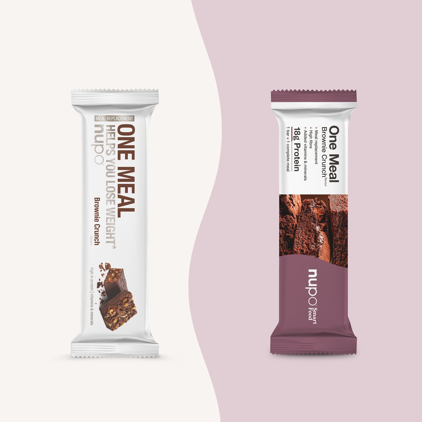 NUPO Tyčinka One Meal Chrumkavé Brownie