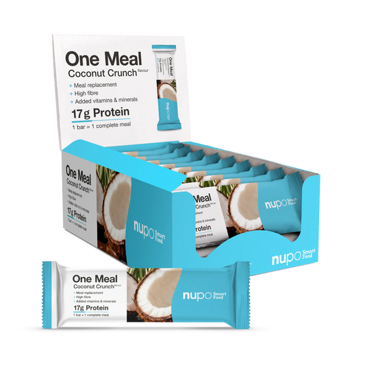 NUPO Tyčinka One Meal Chrumkavý kokos - 15 ks