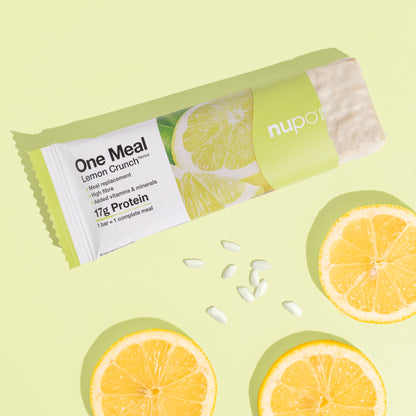 NUPO Tyčinka One Meal Bar Chrumkavý citrón - 15 ks