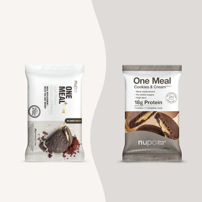 NUPO Koláčik ONE MEAL +Prime Cookies & Cream
