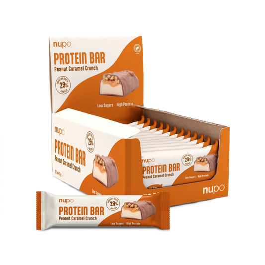 NUPO Proteínová tyčinka Peanut Crunch 12ks