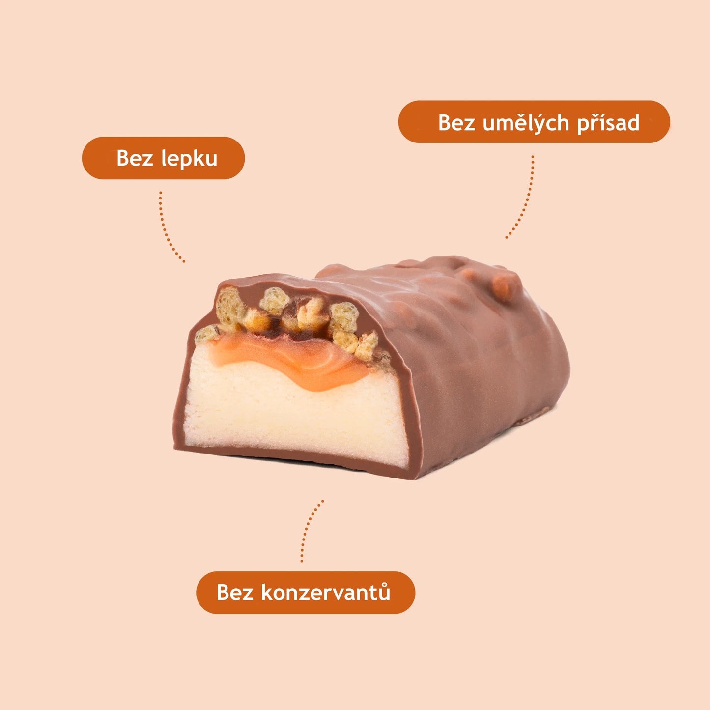 NUPO Proteínová tyčinka Peanut Crunch 12ks